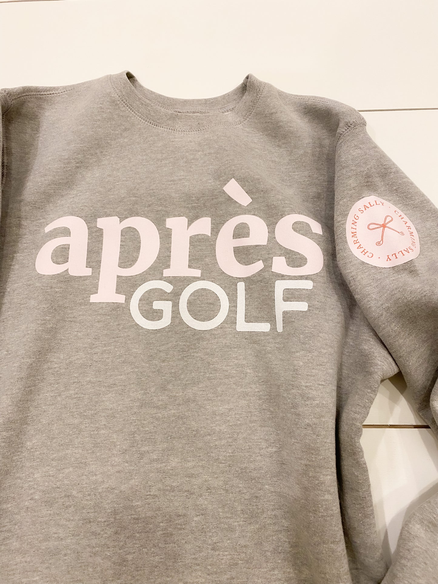 Après Golf®️ Crewneck in Grey