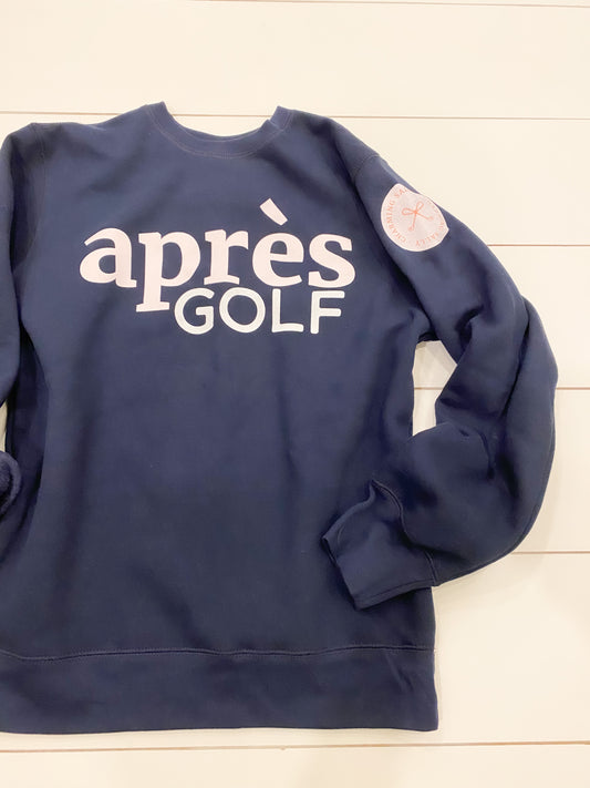 Après Golf®️ Crewneck in Navy