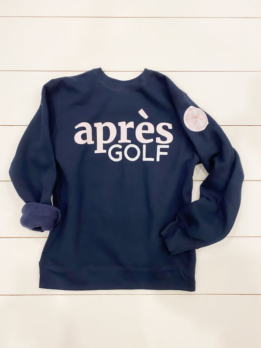 Après Golf®️ Crewneck in Navy